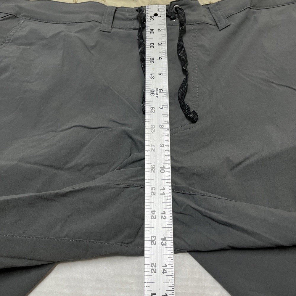 Patagonia Board Shorts Mens‎ 40 Gray Worn Wear Drawstring Swim Trunks Pockets - Picture 9 of 15